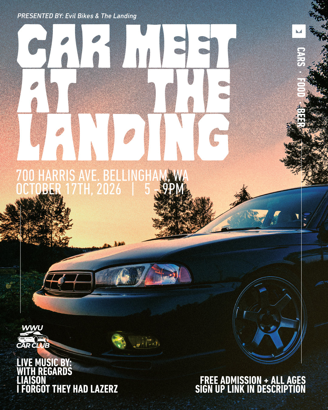 Evil Bikes Car Meetup